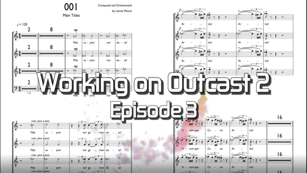 Fabian’s ‘Working on Outcast 2’ episode 3 video