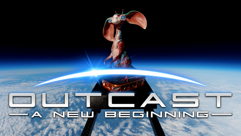 Outcast - A New Beginning went into space!